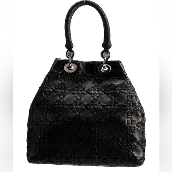 ☀️💃 Christian Dior Medium Cannage Lady Dior - Picture 5 of 10